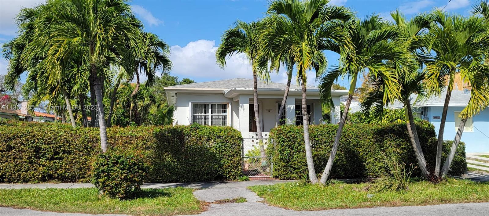 This single-family corner home features 3 bedrooms and 2 baths, located in a desirable area, close to Coral Gables, Coconut Grove, Downtown, Brickell, major city attractions, shops, restaurants, good schools, major highways and minutes away from Miami International Airport. Low Property Taxes, No HOA. Easy to show by appointment only. Contact Listing Agent.