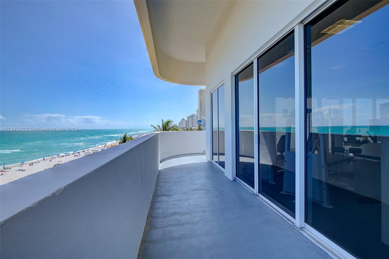 Gym balcony