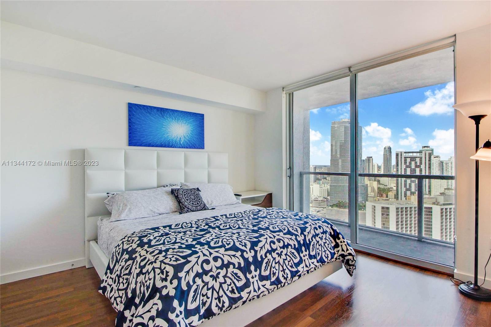 - Fully furnished 1 bedroom/1 bathroom unit w spacious living/dining area overlooking the beautiful Miami River. 
- Interior freshly repainted & bathroom re-grouted & re-caulked.
- European Kitchen w quartz counter top, Stainless Steel appliances, pantry w washer/dryer. 
- 60” & 55” TV’s in Living Room & Bedroom. 
- Water, Basic Cable & wifi plus 1 assigned parking included (4th floor).
- 5 Star Resort-style amenities includes 2 pools (42nd & 11th floor), daybeds, rooftop spa, jacuzzi, sauna, BBQ area, fitness center, lounge room, game room, movie theater, concierge, event room, 24/7 security & valet.
- 2 blocks to Brickell City Centre & all of the shopping, dining and nightlife, people mover station, supermarket and much more.
- Immediately to be seen & willing to rent UNFURNISHED
