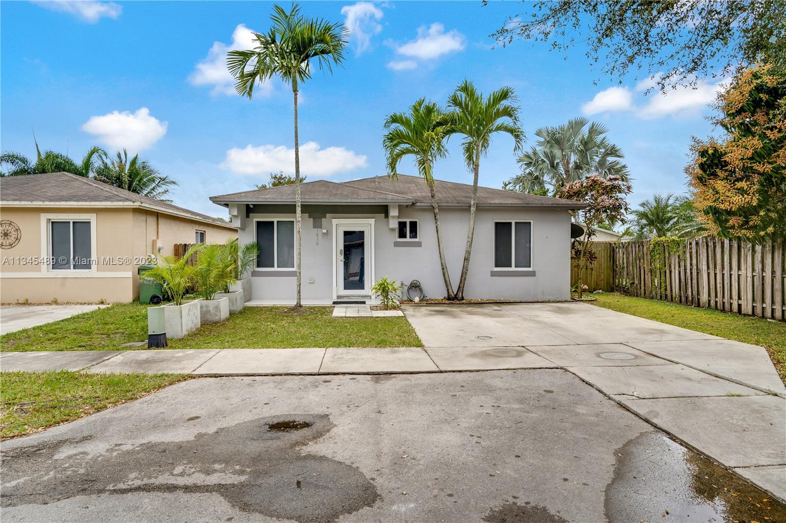 Wonderful well maintained single family featuring three bedrooms and two bathrooms!   This gem is equipped with impact windows and doors. Kitchen features stainless steel appliances and dining area!  Separate laundry room with bedrooms split plan!  In addition, this home has a terrace and backyard for entertainment.  This is a great starter home!!   Call today to schedule a private tour! 3D tour Available!
