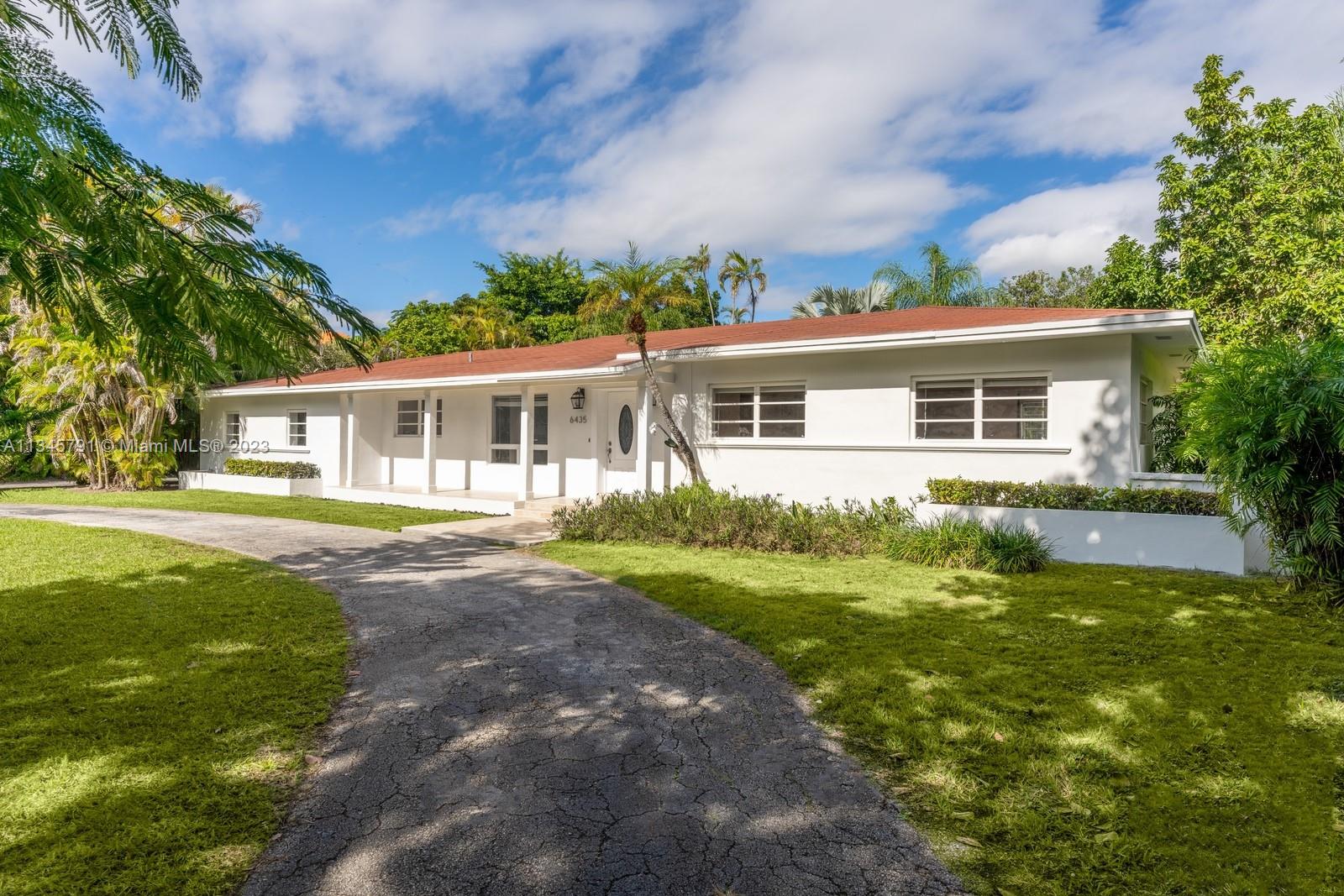 Newly renovated, this contemporary spacious open floor-plan home features 4 BR, 3 BA and sits on over a deep builder’s acre lot in Pinecrest with complete privacy. Large windows and glass doors provide plenty of light. Beautiful new floors enhance the overall look. The living room features a marble fireplace opening to relaxed refinement with an inviting patio and pool area. A spacious family room adjoins a gourmet kitchen with stainless steel appliances, oversized island and plenty of custom cabinets. Brand new renovated main bathroom with soaking tub, 2 large walk-in closets, and a separate pool area entry. An expansive entertainer’s yard with fruit trees, bonus artist workroom, and great location near schools, parks, shops and dining complete this opportunity that won’t last.