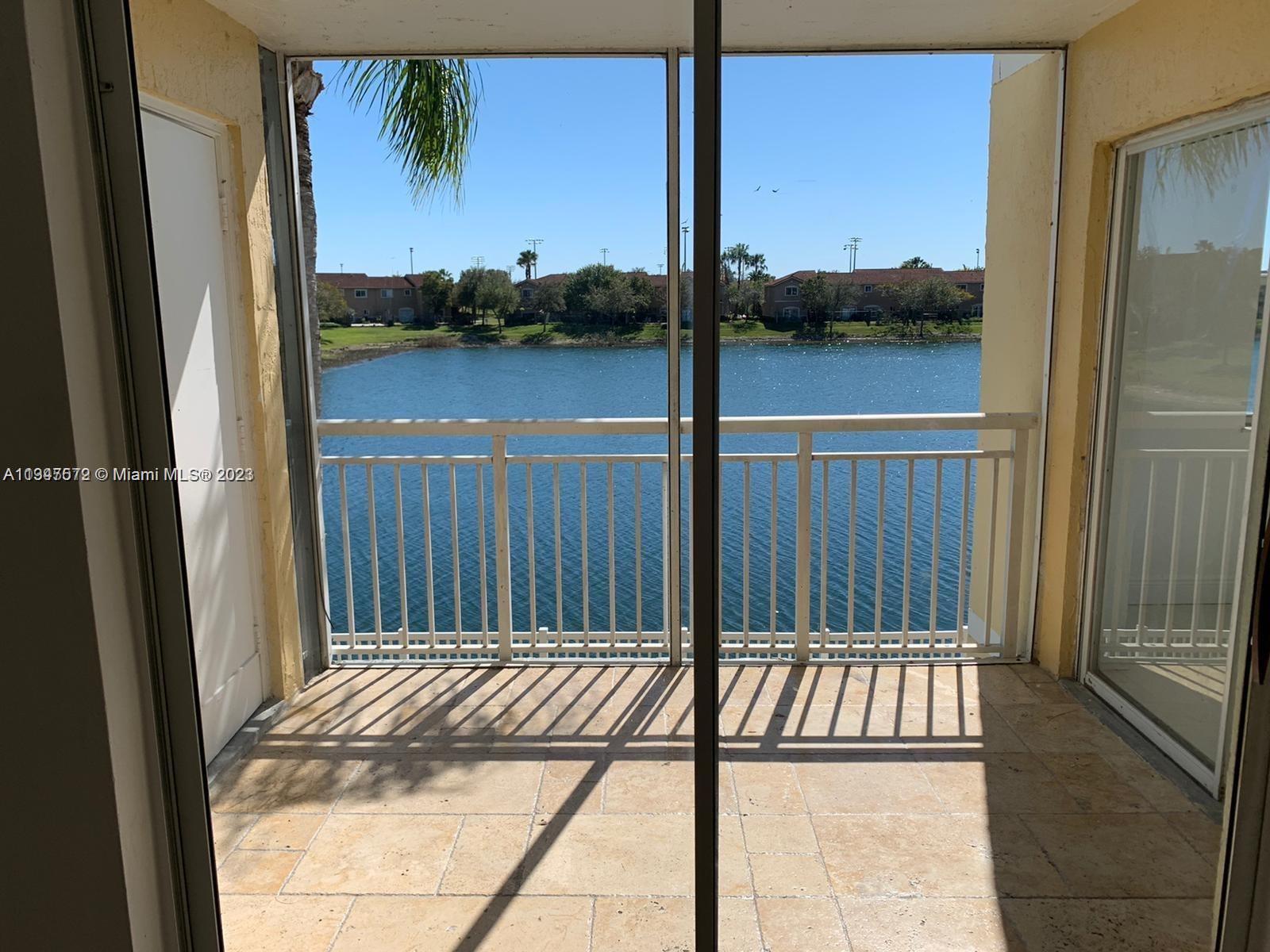 Amazing 2/2 water views from all the rooms. Bright and cheerful with lots of natural light. Fully renovated property. Amenities such as pool, exercise room, clubhouse, tennis, bbq areas and children's playground.
Please use showing assist. 650+ credit score required by the owner.