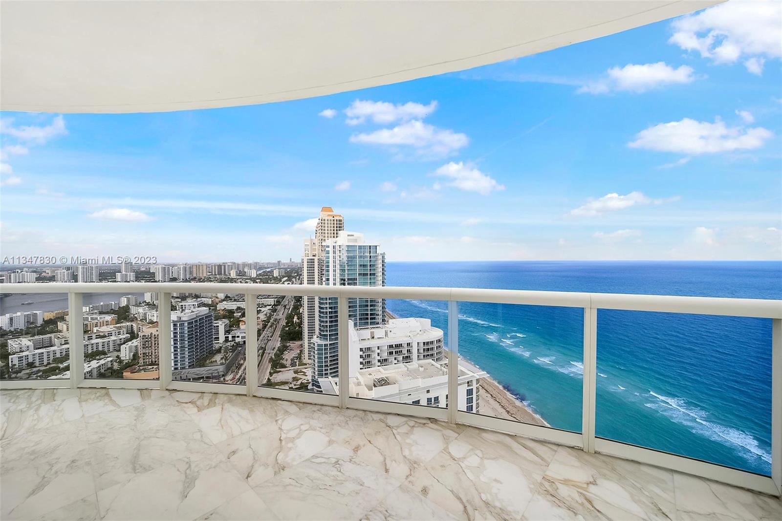 Master Bedroom Balcony View: Ocean + Intercoastal