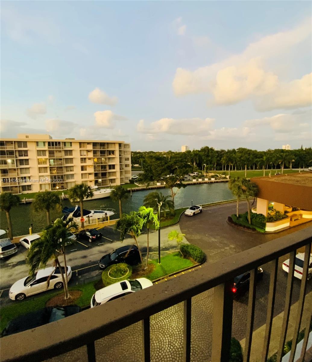 Water and boat dock view from unit