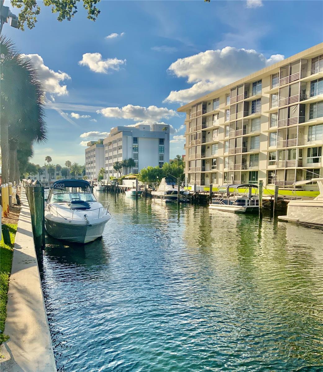 Dock visible from unit balcony