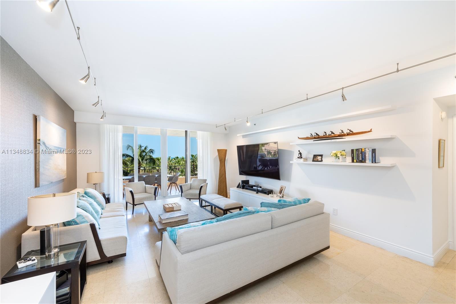 Located in Ocean tower 1, one of the best tower in Ocean Club Condominium. Amazing direct ocean and bay views from this completely updated flow through unit with 2 expansive balconies. 2510 sq ft. 3 Bedroom + an enclosed den or 4th bedroom. 3 full bathrooms. laundry room area with a half bathroom. Natural lighting throughout makes for a bright and light apartment.Renovated kitchen and bathrooms. This tower provides 24 hs concierge, 1 community pool, valet parking, meeting rooms & gym. Enjoy The Ocean Club Amenities: Lap pool, family pool, gym, spa, playroom area, 2 restaurants, beach service, tennis center.