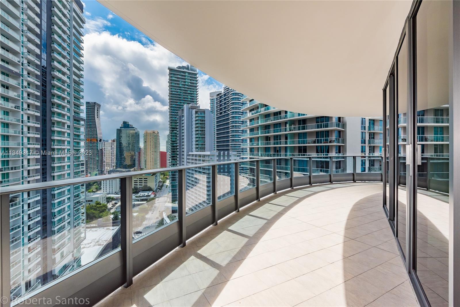 Live in ultra luxury! This Miami high rise is 64 stories and offers breathtaking views of the city and water. This building offers a rooftop pool, spa and fitness center, a lap pool on the 18th floor, children's playroom and full time doorman/ concierge, private movie theater, wine room & cellar, social lounge and fine dinning restaurants, Sexy Fish, on the ground level. This unit is a spacious and beautiful 3/3.5 that has two assigned parking spaces and with right to valet.