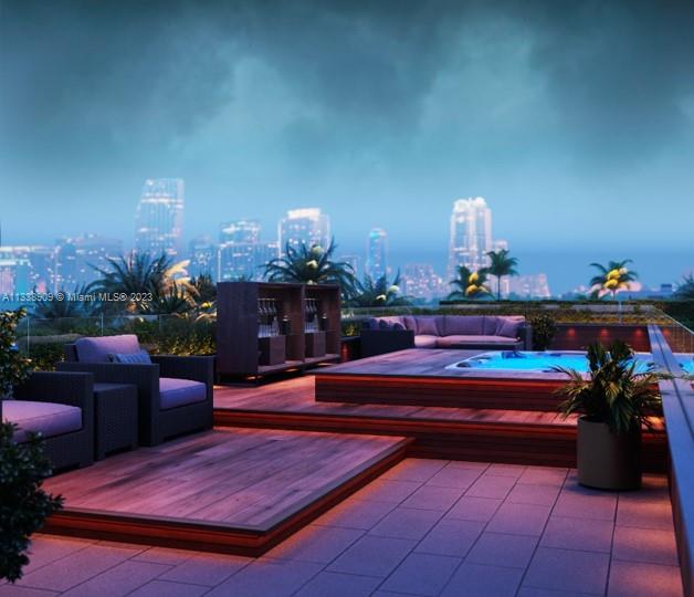 Rooftop terrace