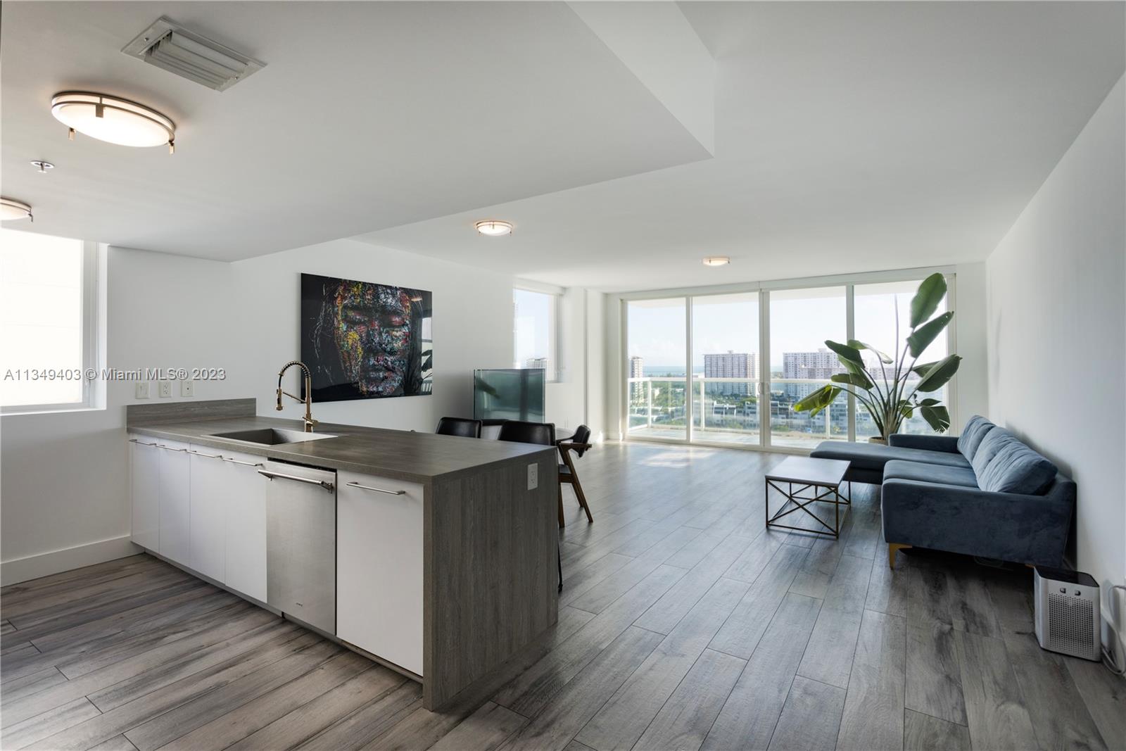 Most desired corner line with open views to the ocean, intracoastal, city, and Oleta State Park. Floorthrough unit features 1872 SF 3 ensuite beds, open concept kitchen, dining, living room with floor to ceiling windows and access to the balcony with one of the best views Miami has to offer. Unit has E, S, N exposures and is flooded with natural light offering 270 degree views. Wood-like porcelain tile found throughout including the balcony. Great services and amenities include full service dry & wet marina, tennis court, pool, gym, spa, restaurant, concierge, security, valet, etc. Within close proximity to gourmet restaurants, shops including the famous Bal Harbour and Aventura Malls, highly rated schools, and the beach. Open water by boat in under 10min. Unit also for sale or seasonal