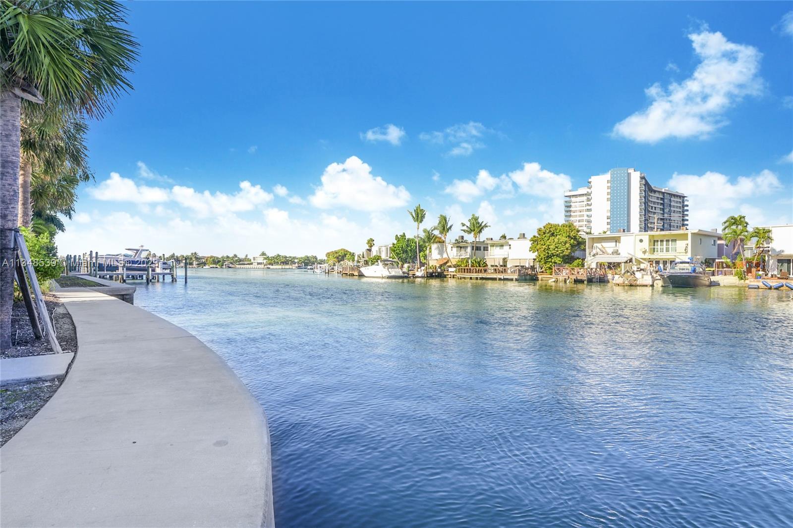 Private dock can be used for water activities