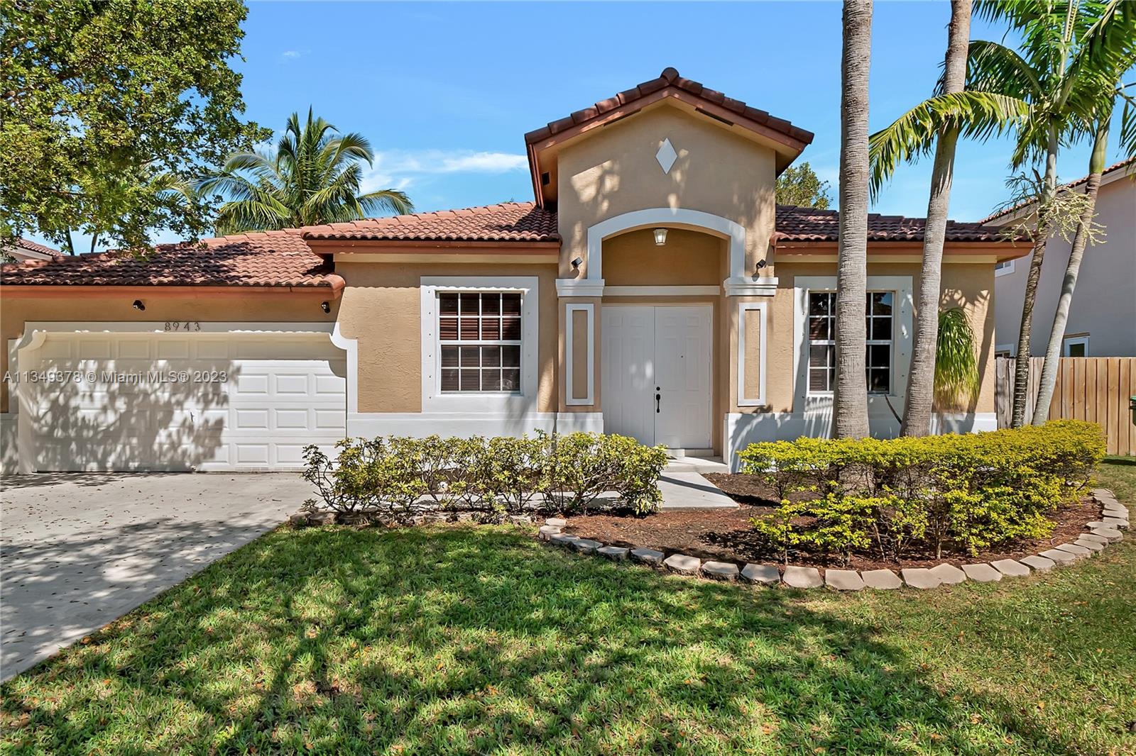 Highly sought after rental Home in Cutler Bay with 3 bedrooms and 3 baths plus bonus area that can be 4th bedroom. Features include updated kitchen, tile flooring in living areas, wood floors in bedrooms and large walk-in closets. Beautiful landscaping and patio for entertaining. Quiet neighborhood with great schools, close to shops, restaurants and highways. All adults 18+ must apply for credit and background check.