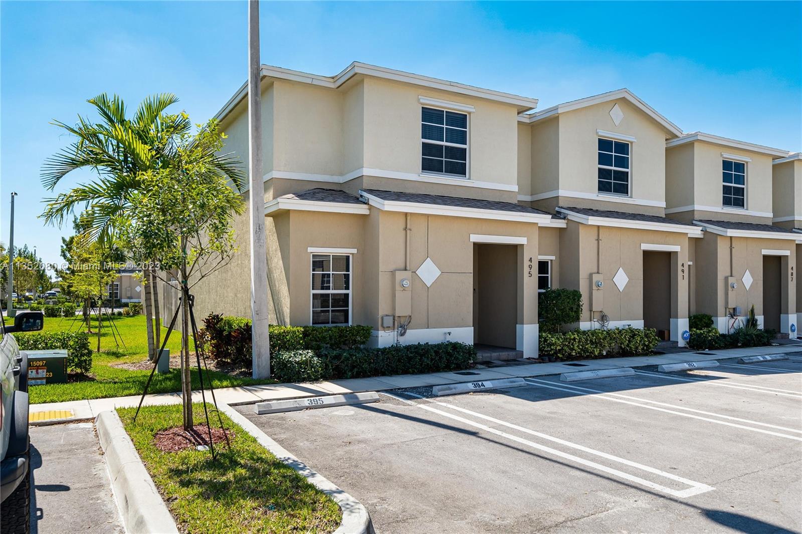 Like new!! Recently built in 2021, this smart home comes equipped with industry leading technology to keep you connected and in control. From the KwikSet Smart door lock to the QOLSYS IQ Panel, this home includes the top of the line technology for your peace of mind. Conveniently located less than 3 minutes from the Florida Turnpike and US-1, homeowners will enjoy quick access to the Florida Keys, farmers markets, restaurants, and the Florida Keys Outlet mall. The current homeowners have not only taken immaculate care of the home to keep it like new; they have also upgraded the lighting fixtures in the second floor bedrooms to fans with lighting and the living room and first floor bedroom with elegant light fixtures. Come see all that this home has to offer!