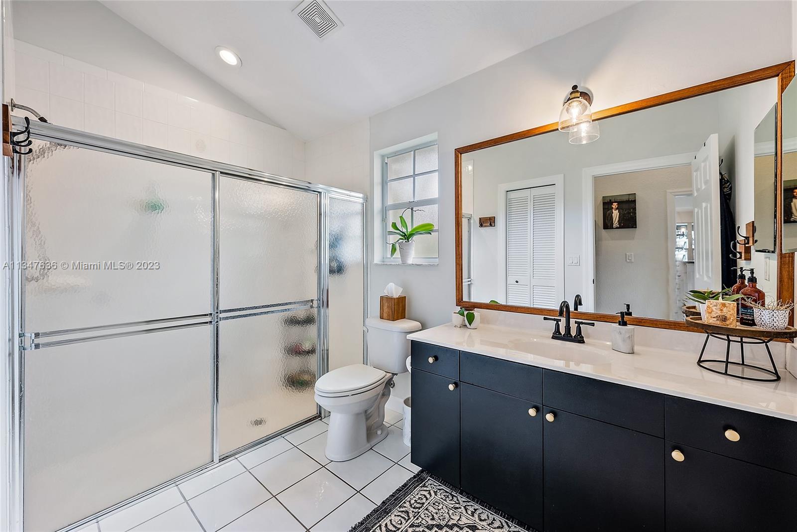 2nd Bathroom. Cabana bath with easy access to Patio/pool