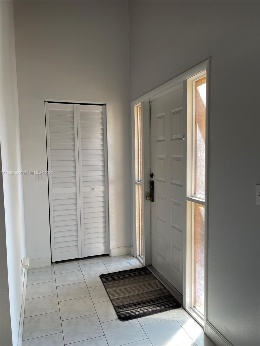 Entrance Door and Closet