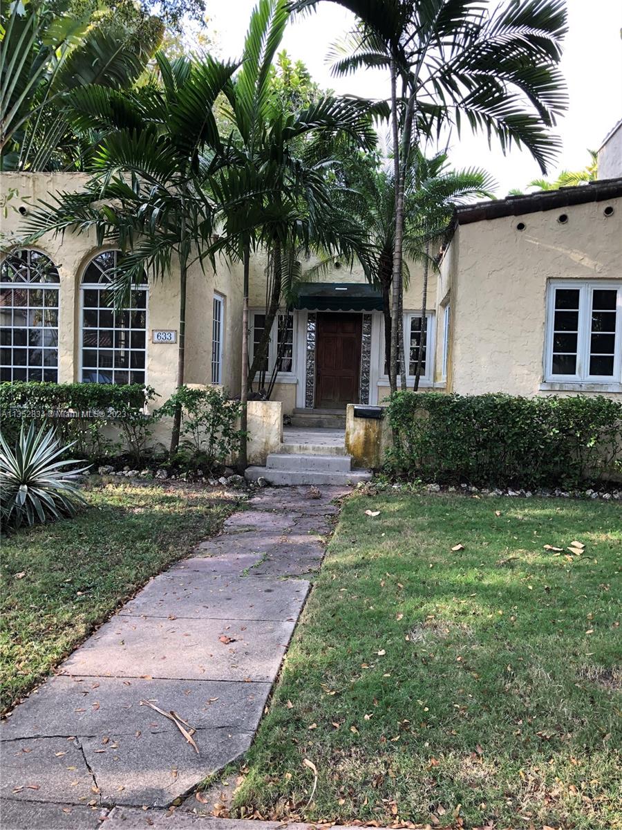 Charming 1924 home with 2 beds/2 baths, sun room, spacious living room with working fireplace, wood floors, formal dining room and breakfast nook. Impact windows.
Within walking distance to the Granada Golf Course, Downtown Gables, Miracle Mile, Venetian Pool and everything the City of Coral Gables has to offer.
Home needs TLC but has incredible potential.