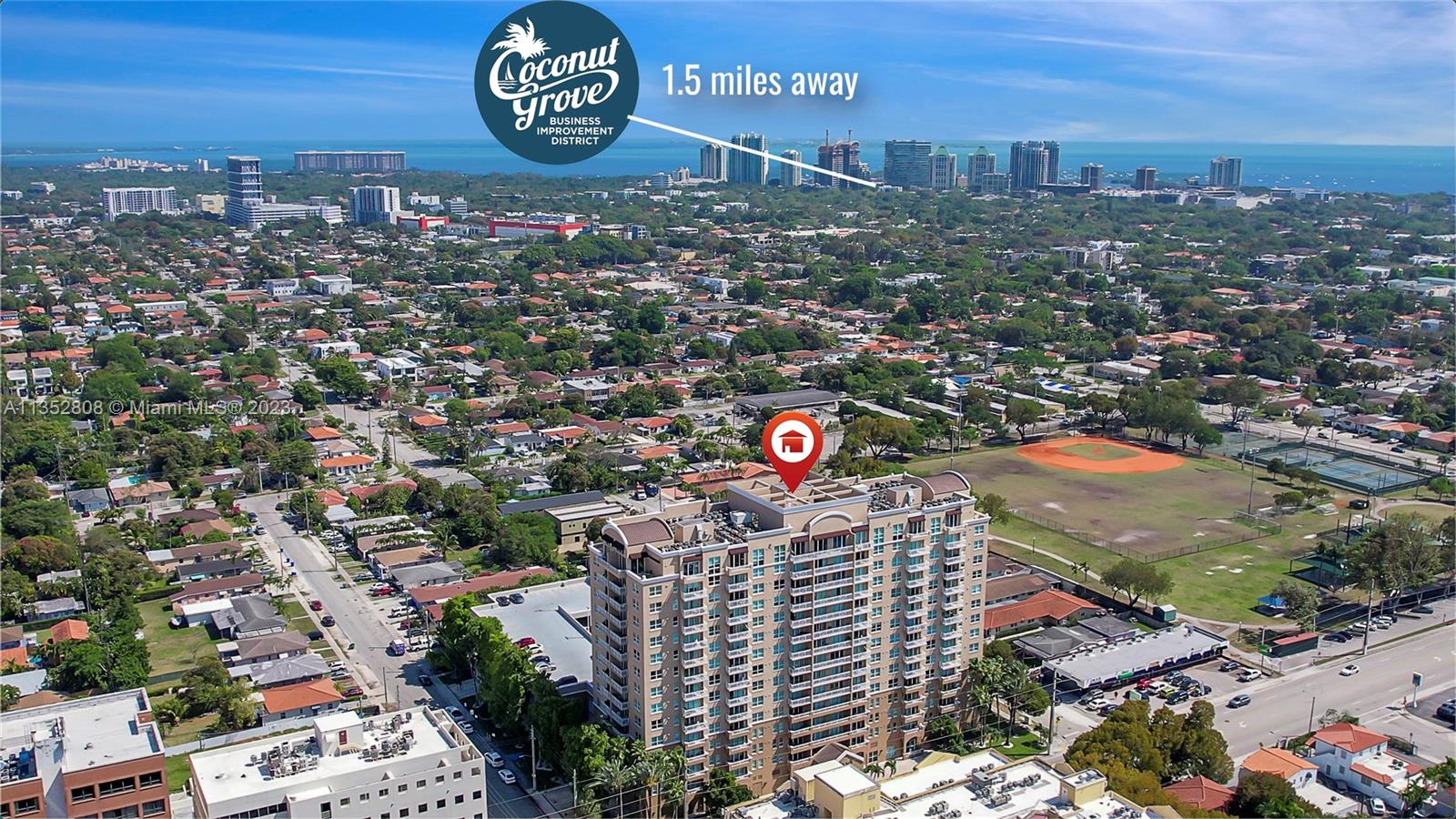 2 Bedroom 2 bathroom unit available at Davinci! Corner Unit with 2 balconies overlooking Miami Skyline and Coral Gables. Both rooms are spacious with walking closets. Davinci it’s a great building right in the middle of Miracle Mile, Coconut Grove and Merrick Park. New Milams market, Life Time gym, downtown gables, Nordstrom rack, The Collection and The Plaza all within 3 minute drive.  Pool and Gym and 1 assigned parking space conveniently located for fast access and exit. Do not miss this opportunity.