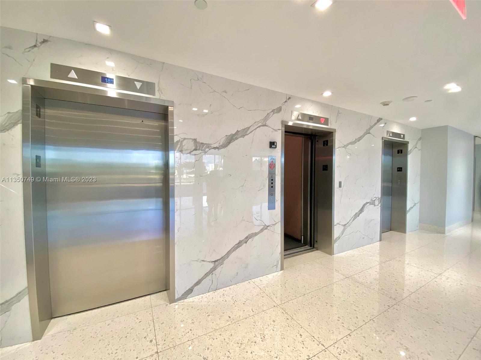 New Lobby Elevators