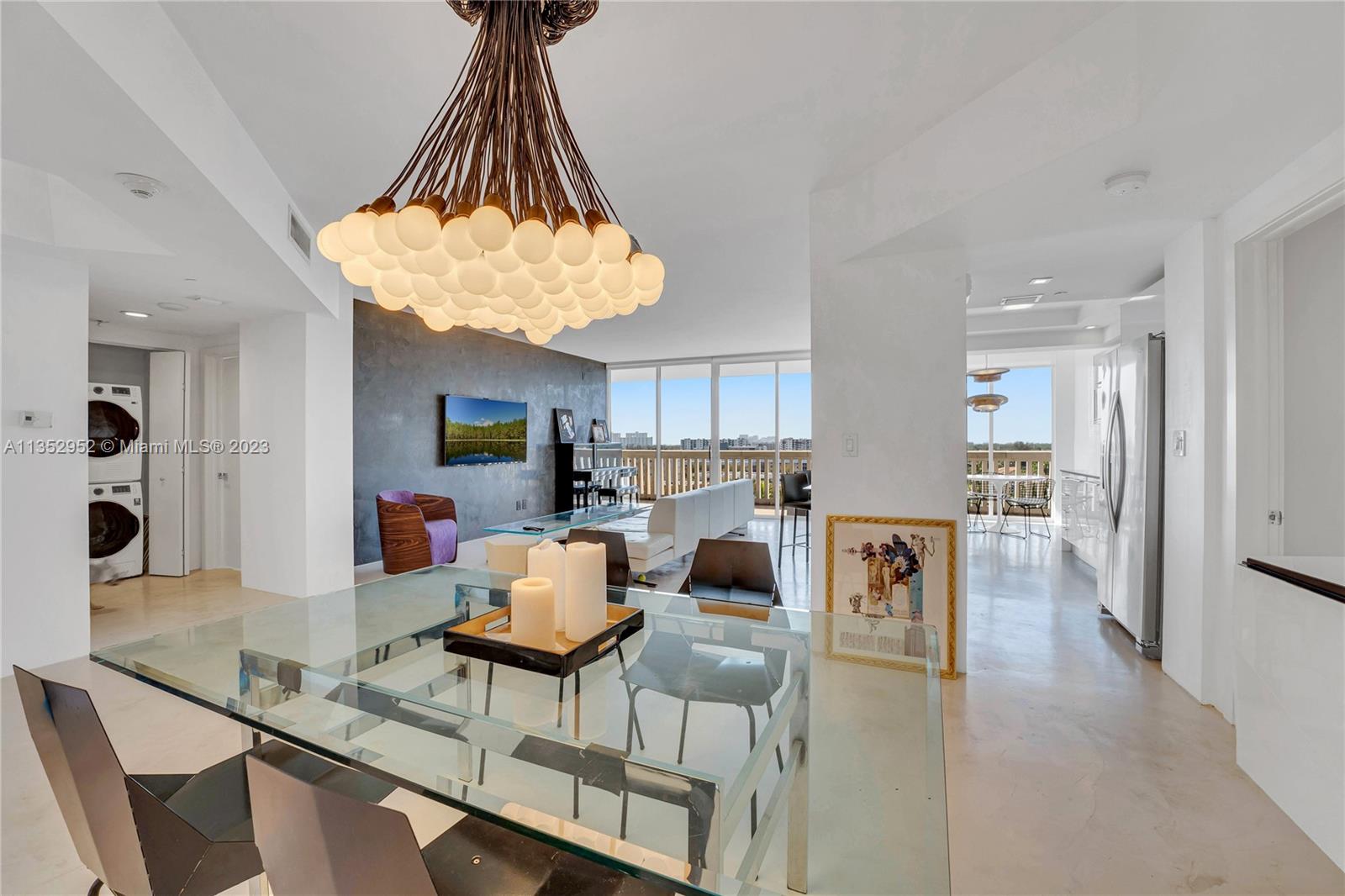 Formal dining area with open concept home