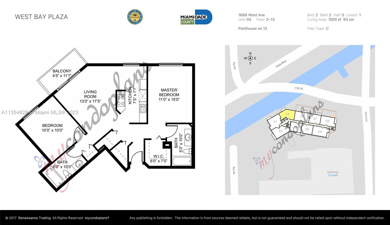 Unit floor plan