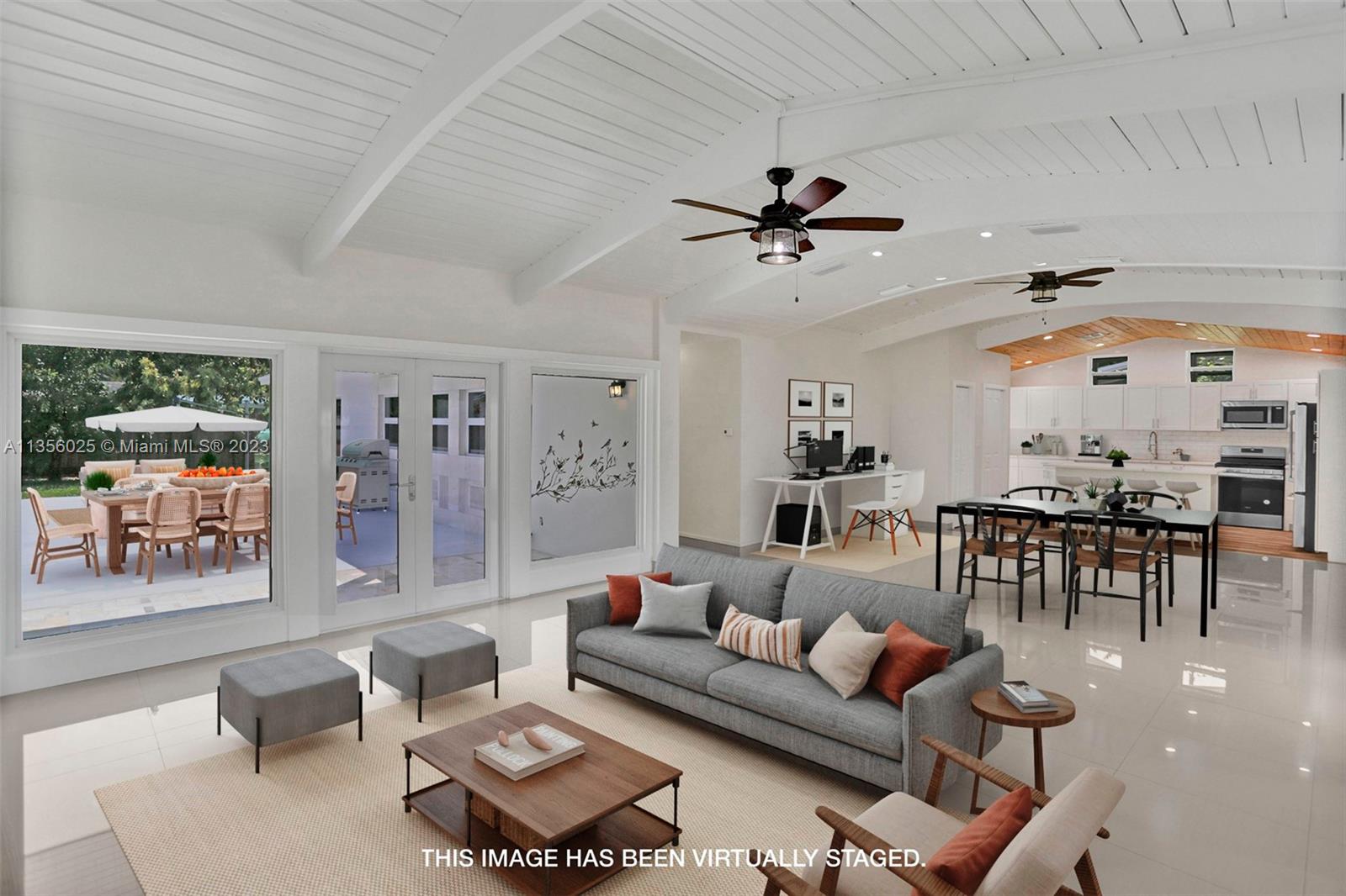 Stunning turnkey home now available, a true dream for any buyer. Remodeled from top to bottom, featuring brand-new roof and impact windows to provide peace of mind during hurricane season. New open concept kitchen and new appliances, updated bathrooms, living/dining space showcase a beautiful white tongue and groove ceiling giving this home an open, clean and bright feel. Outdoor enthusiasts will love the travertine wall and floor designs, and fresh concrete outdoor space, perfect for entertaining family and friends. Mature fruit trees, to include avocado, mango, and starfruit with ample parking for an RV or boat on the side of the home. Conveniently located near the FL Turnpike, Black Point Marina, & shopping centers. Don’t miss out on the opportunity to make this house your forever home!