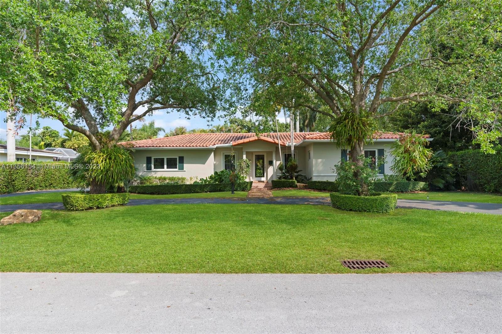 Rare four bedroom, four bathroom located in historic Coral Gables. Recently done Salt water pool with complete and total privacy. Amazing location, near Riviera country club and Biltmore hotel. Additionally just a couple miles away from downtown Gables. If you know the gables you know that 4/4s are not easy to come by .The current square footage of the house is 2950 not what appears in public records