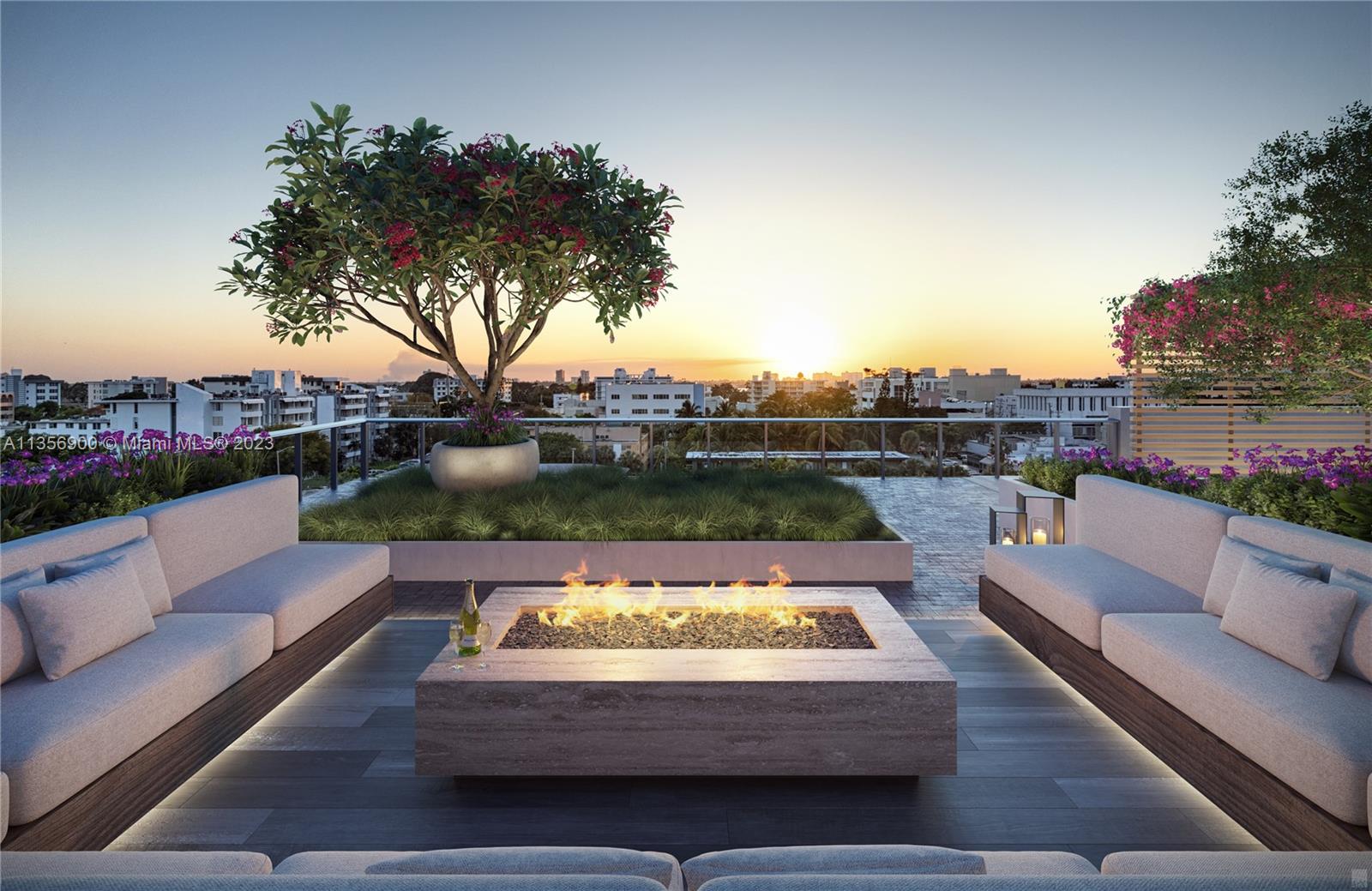 Rooftop Sunset Lounge