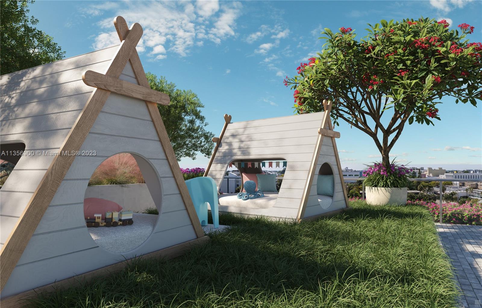 Rooftop Kids Play Tents