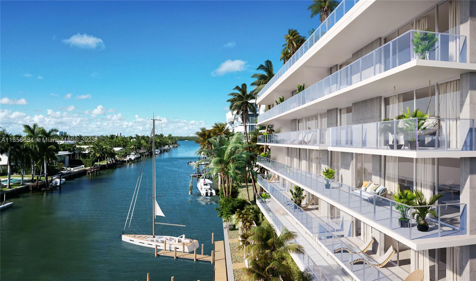 Origin Residences by Artefacto is a luxurious new development located in Bay Harbor Islands, Miami. The project consists of 27 exclusive residences, each designed with exquisite attention to detail and crafted with the finest materials. The interiors are designed by Artefacto, a renowned Brazilian luxury furniture brand known for its sophisticated and contemporary style. The building offers a range of amenities designed to enhance the residents' lifestyle. There is a rooftop pool and deck, a fitness center, a private marina with 10 boat slips, providing easy access to the bay, and more. Bay Harbor Islands is a sought-after location known for its upscale living, excellent schools, and proximity to some of the best shopping, dining, and entertainment in Miami.