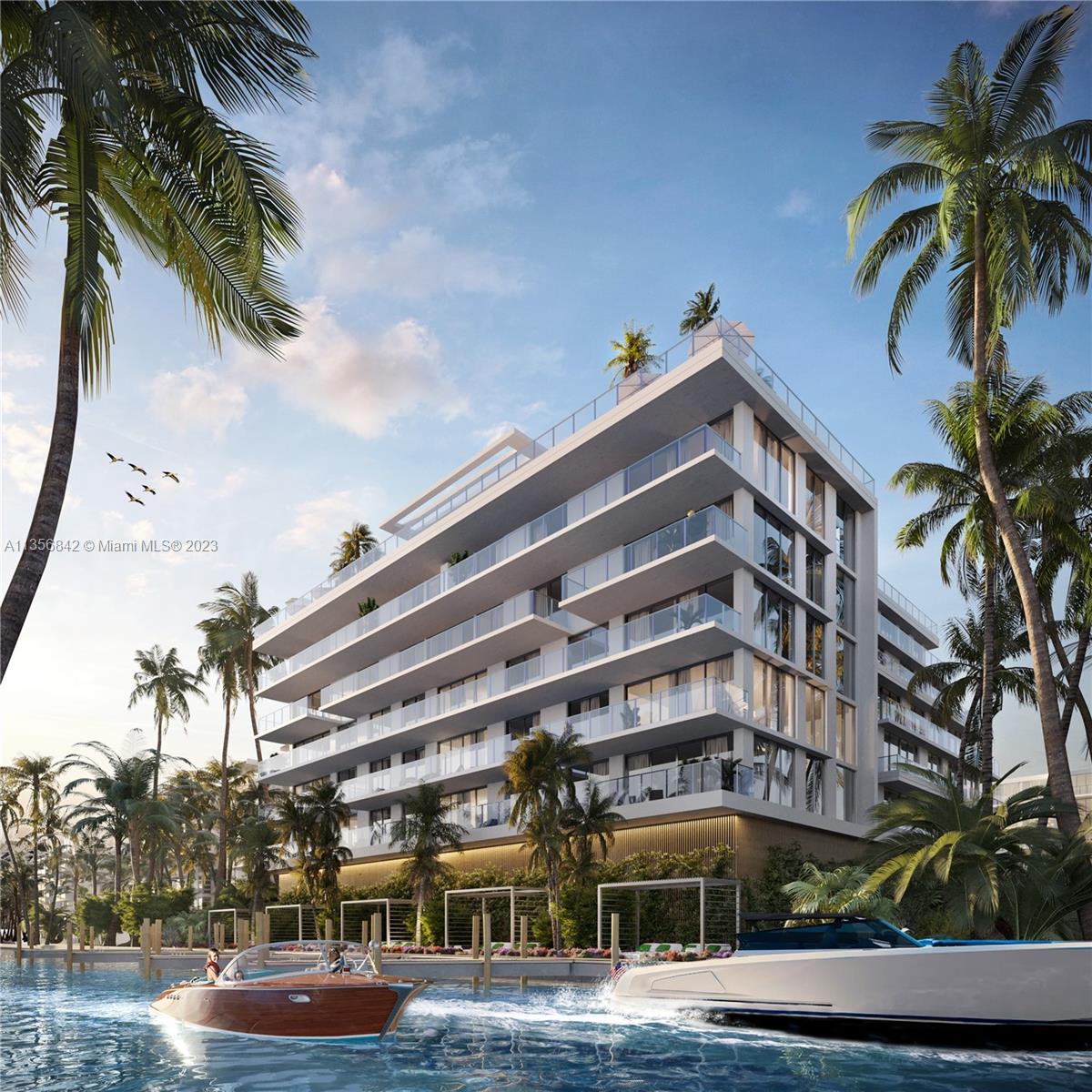 Origin Residences by Artefacto is a luxurious new development located in Bay Harbor Islands, Miami. The project consists of 27 exclusive residences, each designed with exquisite attention to detail and crafted with the finest materials. The interiors are designed by Artefacto, a renowned Brazilian luxury furniture brand known for its sophisticated and contemporary style. The building offers a range of amenities designed to enhance the residents' lifestyle. There is a rooftop pool and deck, a fitness center, a private marina with 10 boat slips, providing easy access to the bay, and more. 
Bay Harbor Islands is a sought-after location known for its upscale living, excellent schools, and proximity to some of the best shopping, dining, and entertainment in Miami.