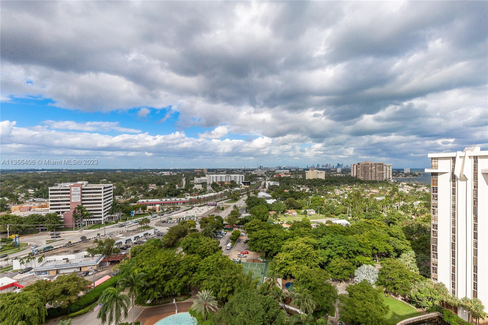 North View from Balcony