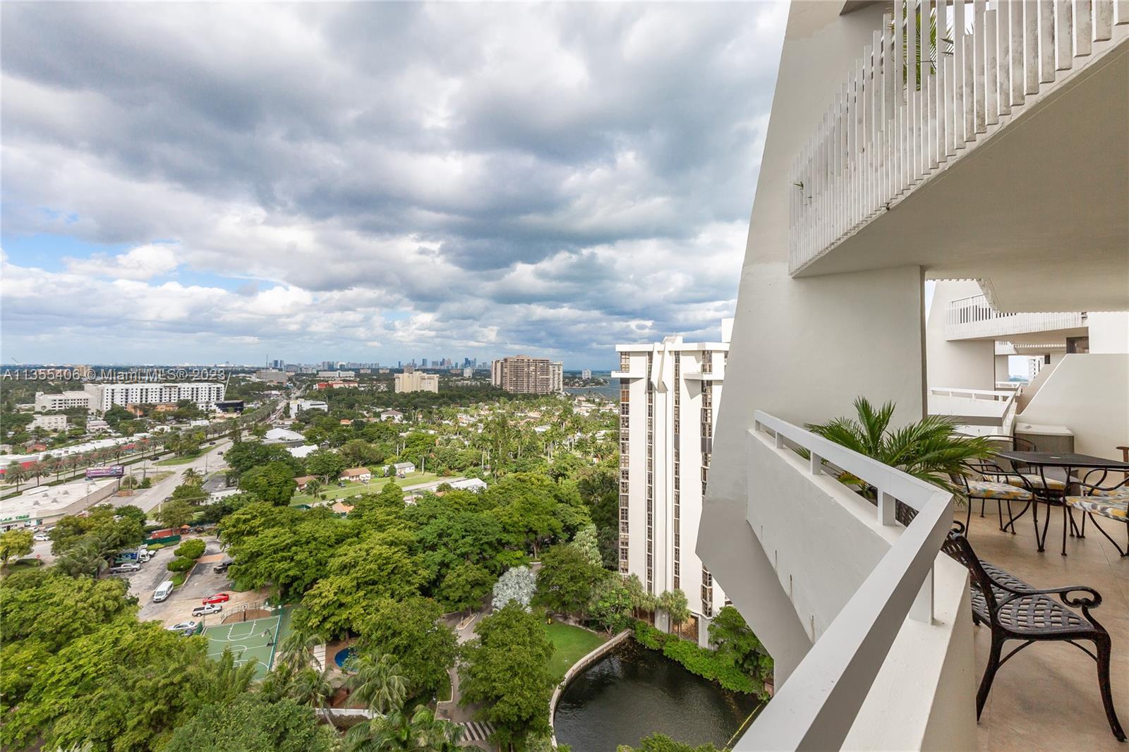 North View from Balcony