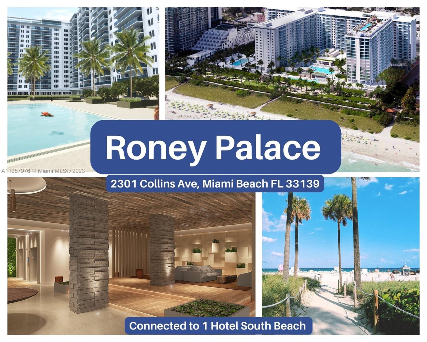 2301  Collins Ave #1204 For Sale A11357976, FL
