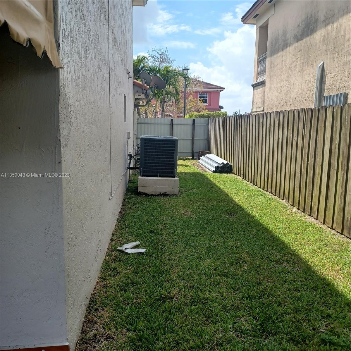 Side Yard Entrance, with Front Gate