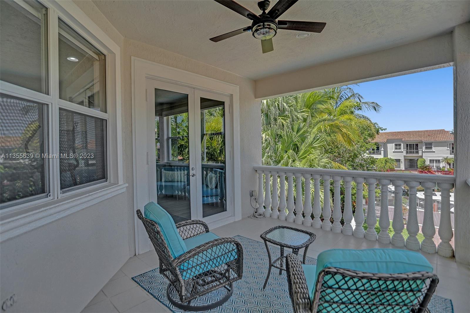 Off Master Bedroom with Waterway view