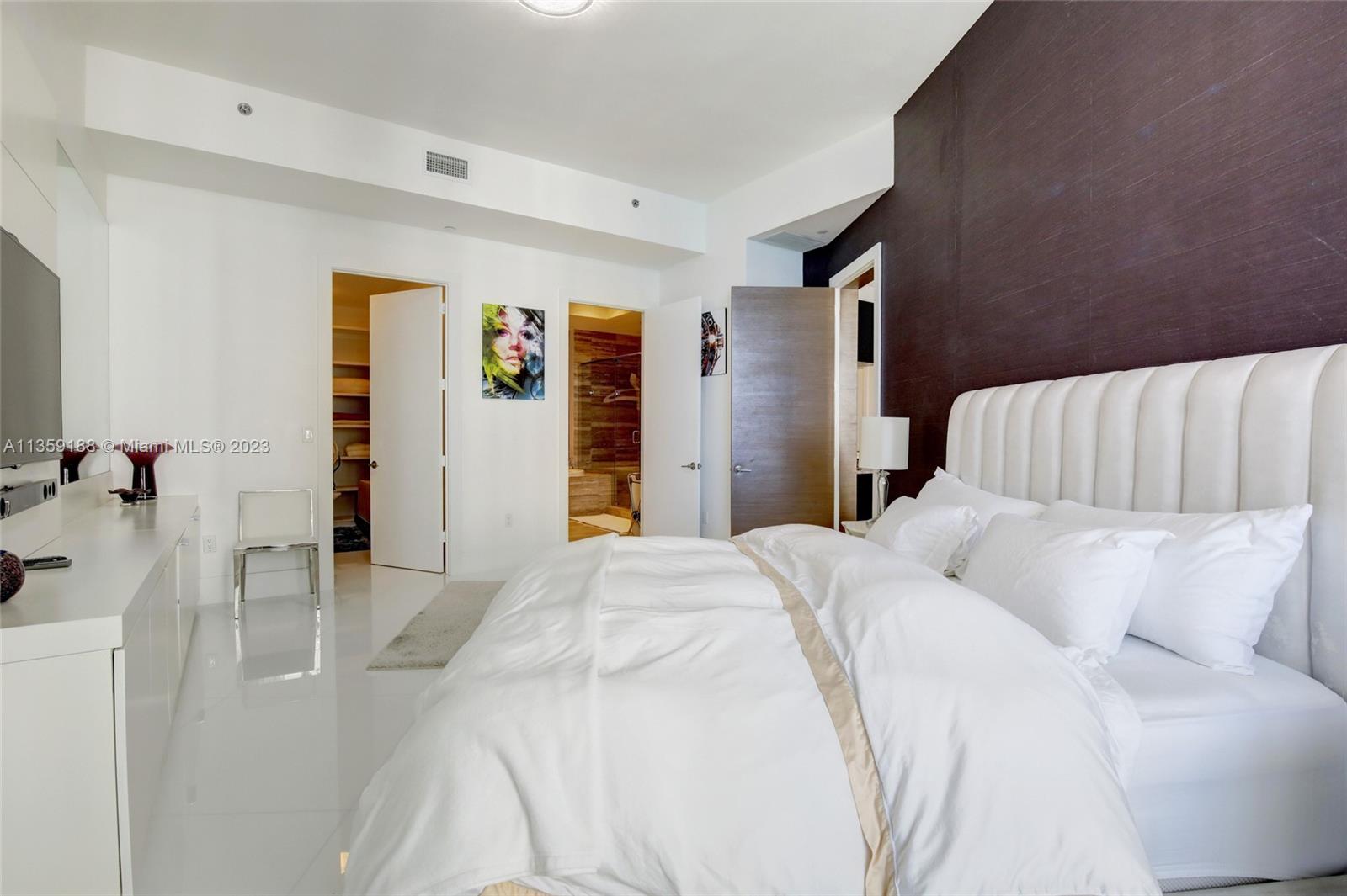 Walk-In Closet in Master bedroom