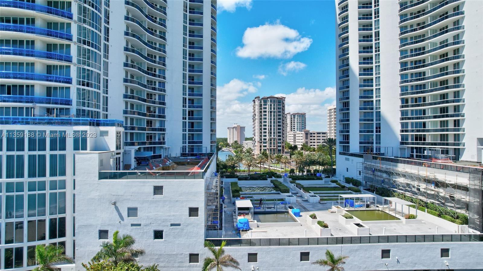 Pool area view