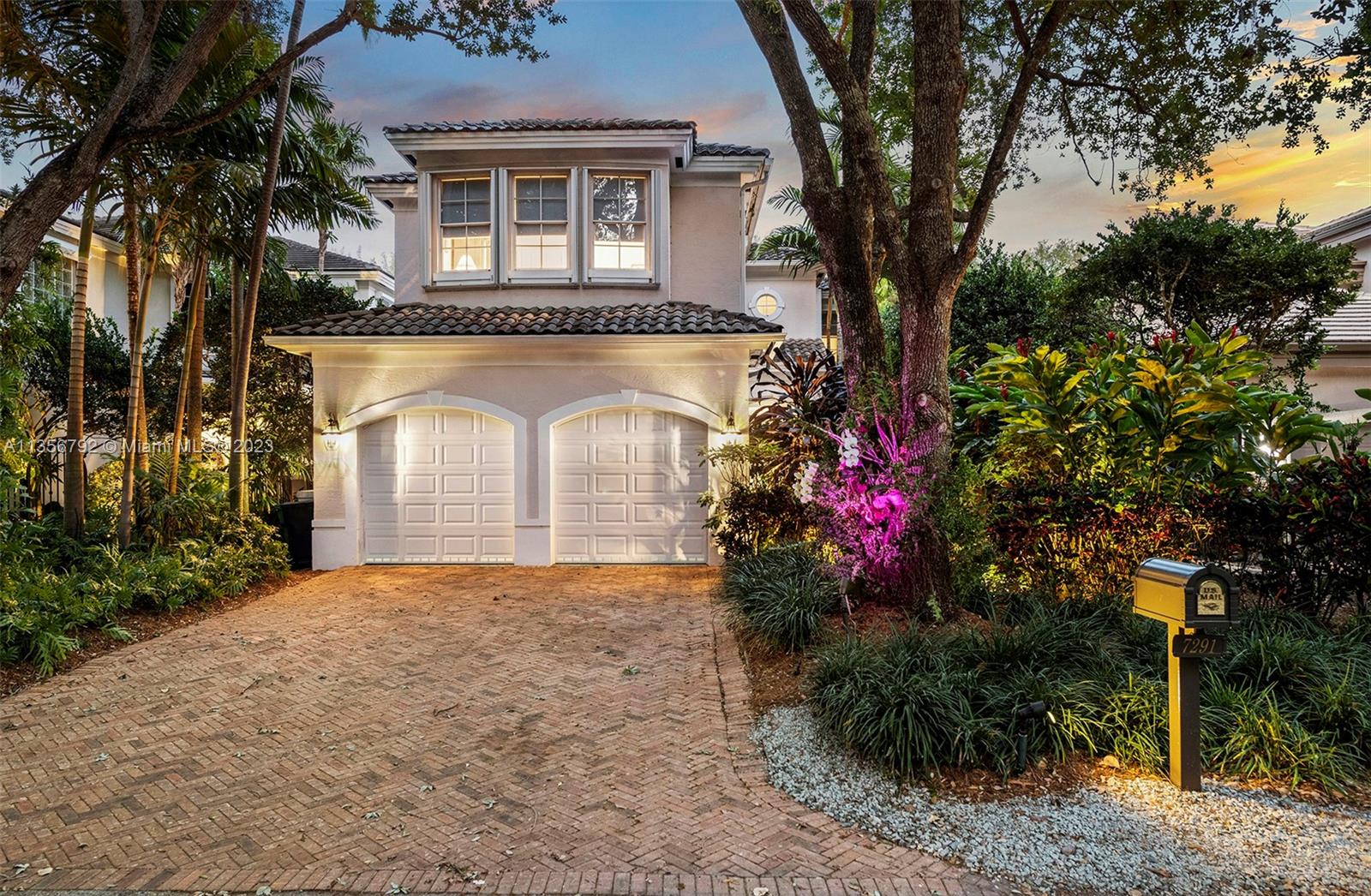 In the upscale Ponce Davis neighborhood, on a quaint and quiet street lined with a canopy of oak trees dressed in spanish moss sits a hidden gem. Built in 1994 this ideally and centrally located home with easy access to South Miami, Coral Gables, and Coconut Grove has been lovingly maintained by its original owner, making it ripe with value and opportunity. With 4 spacious bedrooms (downstairs bed functioning as an office), generous upstairs loft, big walk in closets, open eat-in kitchen and family area, formal living and dining rooms, low maintenance inviting pool, new water heater upstairs, newer ac's, and complete hurricane protection this home is perfectly primed for a modern touch and personalization. Don't miss this opportunity to own your slice of heaven in Ponce Davis!