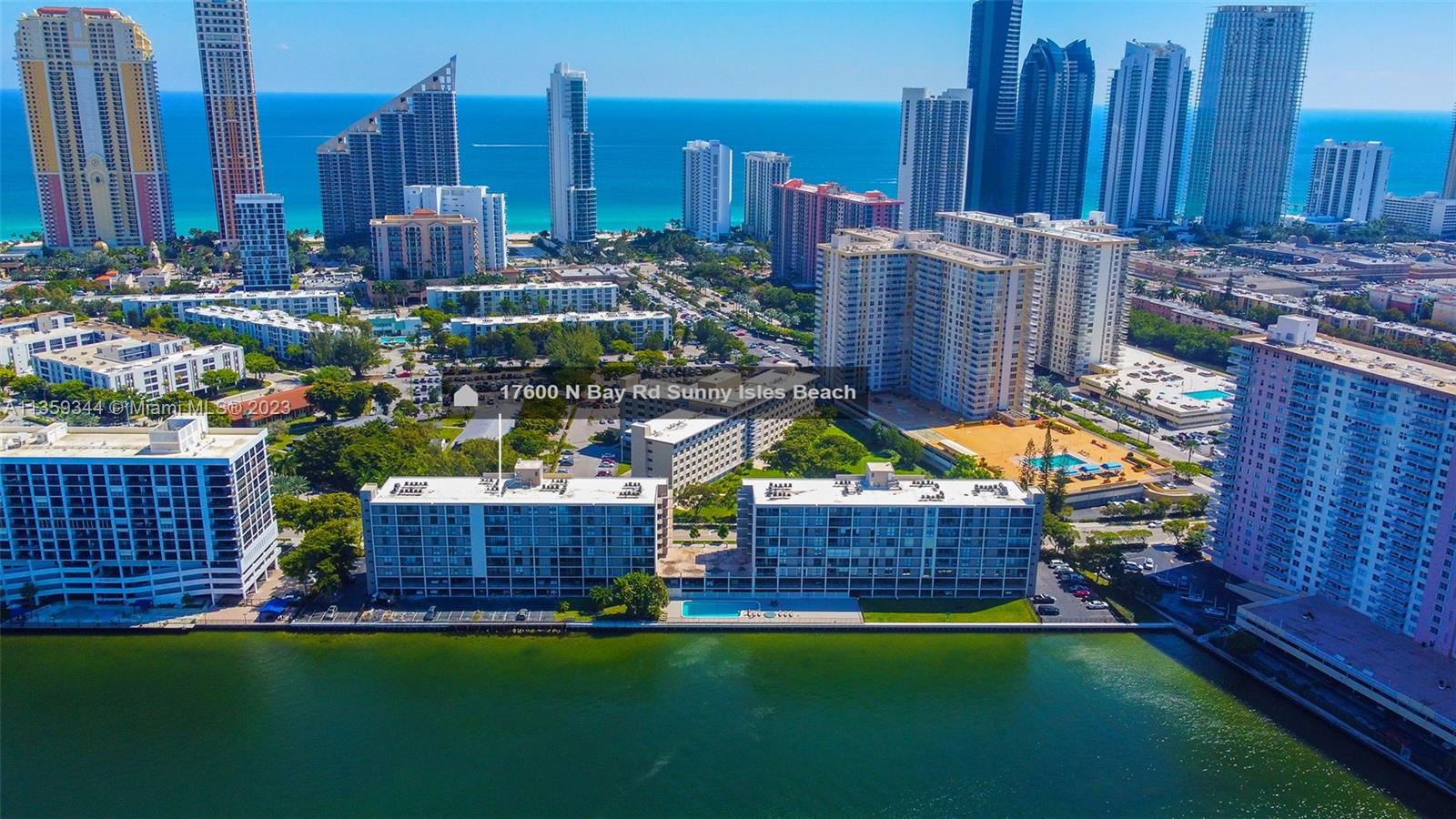 RARELY IN THE MARKET !! 2 Bedroom  2 Bathrooms. 1300 sqft with amazing east views of Sunny isles. Centrally located and walking distance to A+rated K-8 School, Beach, City parks, Shops, Restaurants and 2 Grocery stores. Open floor plan concept ready to make it your home. Association has completed 40 Year inspection with all assessments paid in full. Low HOA includes internet, cable, water. Don't miss out on this opportunity among million-dollar buildings.
