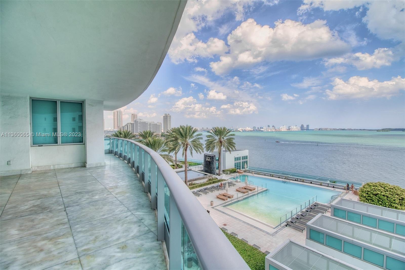 Live limitlessly in the premier South, South East corner 2 bed/ 2.5 bath at Jade Brickell with 3 parking spaces! Once you enter this property through your semi-private elevator, the corner-glass windows bring in beautiful natural light and offers dramatic views of Biscayne Bay! 1,878SF of desired open-concept living offers plenty of flexibility to wine-and-dine or simply watch the sunset fade from every room. Each spacious bedroom features a relaxing en-suite bathroom and offers plenty of closet and storage space. This sophisticated, stylish condo features 36' Calcutta Marble flooring throughout, Subzero and Miele appliances, white Italian cabinets, rain shower and jacuzzi tub. Located in Brickell’s epicenter for swanky shopping.