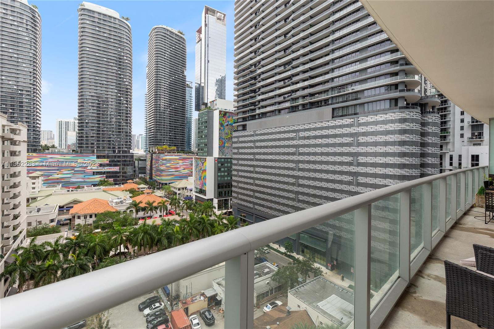 Millecento is an exceptional residential building located in the heart of Brickell. This stunning corner unit features 2 bedrooms and 2 bathrooms, with a gorgeous city view. Inside, you will find top-of-the-line stainless steel appliances, as well as an in-unit washer and dryer for your convenience. The imported stone countertops and contemporary Italian cabinetry lend a touch of elegance to this modern space. The floor-to-ceiling glass windows allow for plenty of natural light and provide a breathtaking view of the city. Enjoy a morning coffee or an evening cocktail on your private balcony with glass railings. Millecento offers residents a vast array of world-class amenities that will keep you entertained and relaxed.