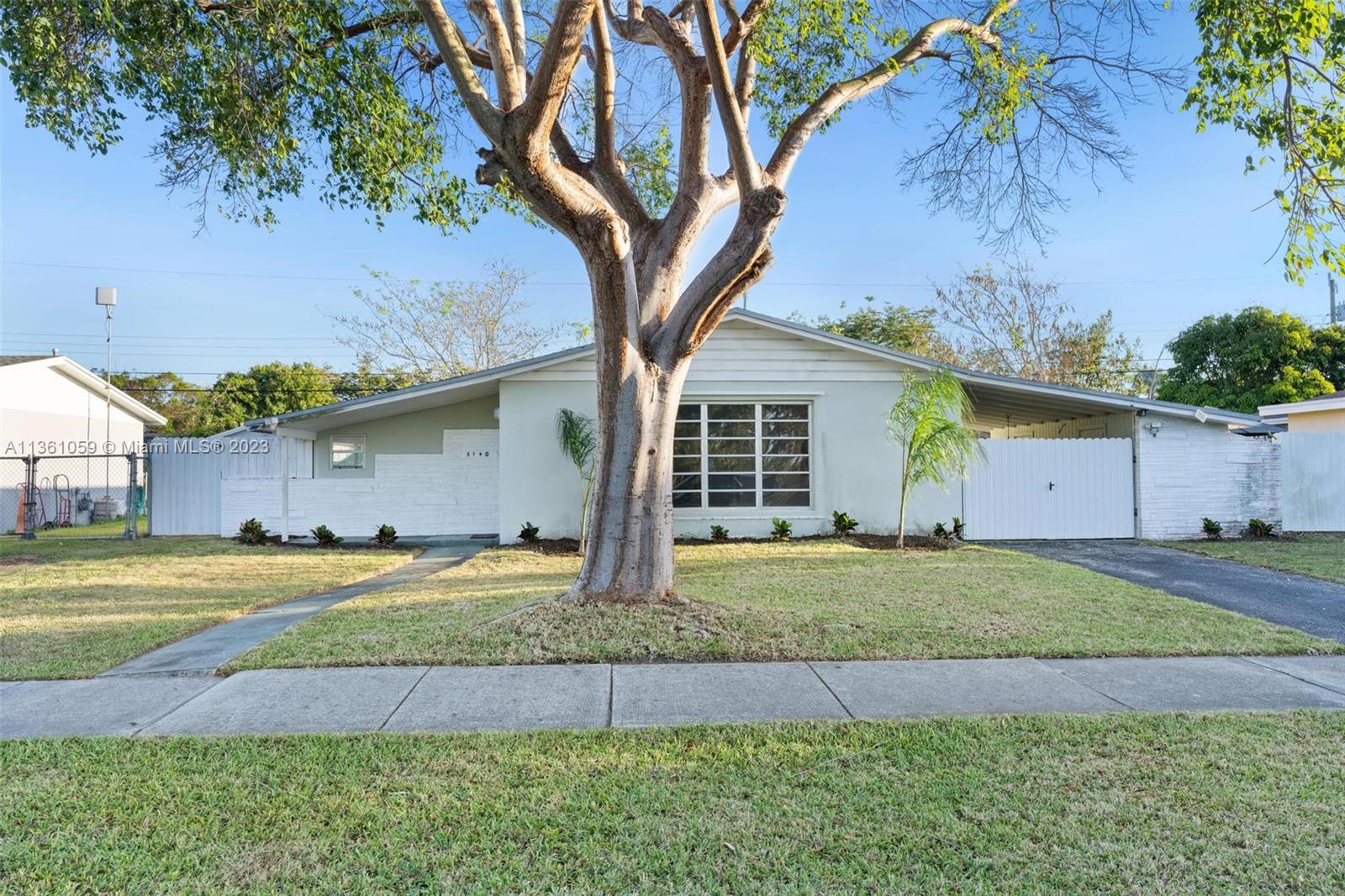 The most darling home in Cutler Bay is ready for its new owner. You’ll love this freshly painted 3 bedroom 2 bathroom with a carport, workshop, and extra large lot! The location couldn’t be better- across the street is a protected nature preserve, and this home is just down the sidewalk from Whispering Pines Elementary school! No HOA or CDD! you’ll love this established neighborhood and amazing quality of life in the wonderful town of Cutler Bay!