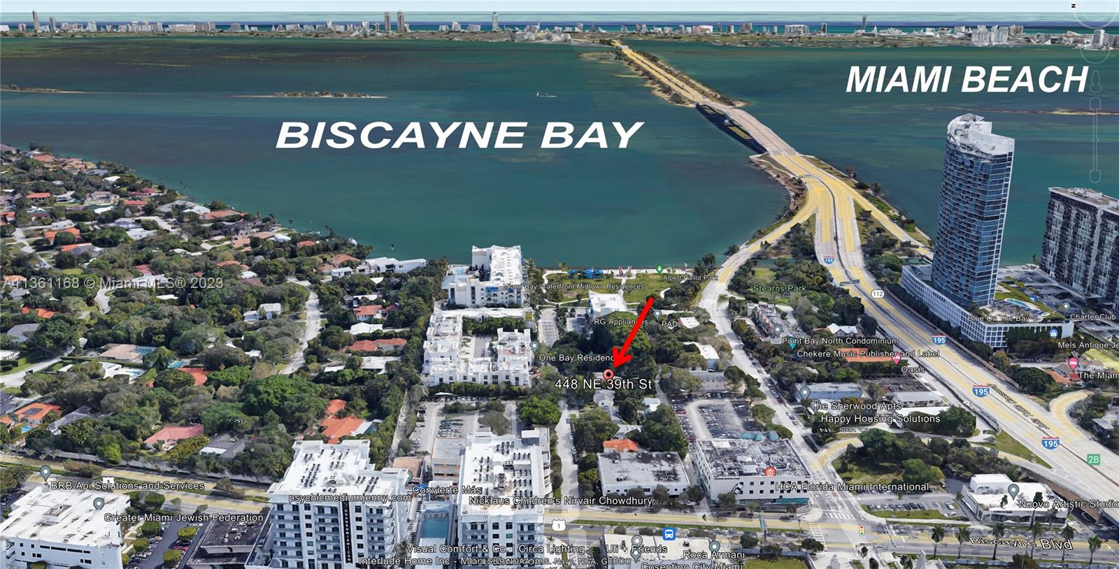 EXCELLENT INCOME PROPERTY IN MAGNOLIA PARK ZONED GENERAL URBAN TRANSECT T4R. The T4 zone is a New Zoning Category for Miami that allows for a Transition of Building Massing (size and bulk) between Single Family and Multi-Family Housing. Medium Density 36 D/U per acre, 9 Residencial Units or 5 Townhomes 3,500 Sq Ft, 3 Stories 42 Ft High at Roofline, Two Car Garages, 10’ Ft Rooftop Mechanical & Architectural Features, with Terraces, Kitchens, Hot Tubs, Glorious Biscayne Bay Water Vistas. Prime Location in an X-Zone, No Flood Insurance Required. Subterranean Parking is feasible. Currently a 2 Story Spanish Mission CBS Block 3 BR 2.5 BA 2,400 Sq Ft Main Home and a Detached 1 BR 1 BA, Duplex Multi-Family Home, Fenced and Gated 70 x 131 Lot, 2 car Driveway and Secure Street Parking. NO HOA!