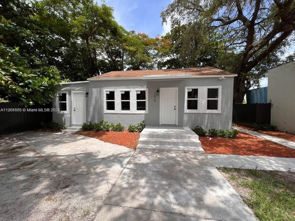 Great for Investors, single family completely remodeled with upgrades. Divided into 2 bedrooms and 1 bath, 1 bedroom and 1 bath and a studio. With a rentability of 5,500 monthly. Very close to Wynwood, Design District and major highways and much more... May be used as a commercial parcel or residential. Property will only be shown once a contract is executed with 7 days inspection period.