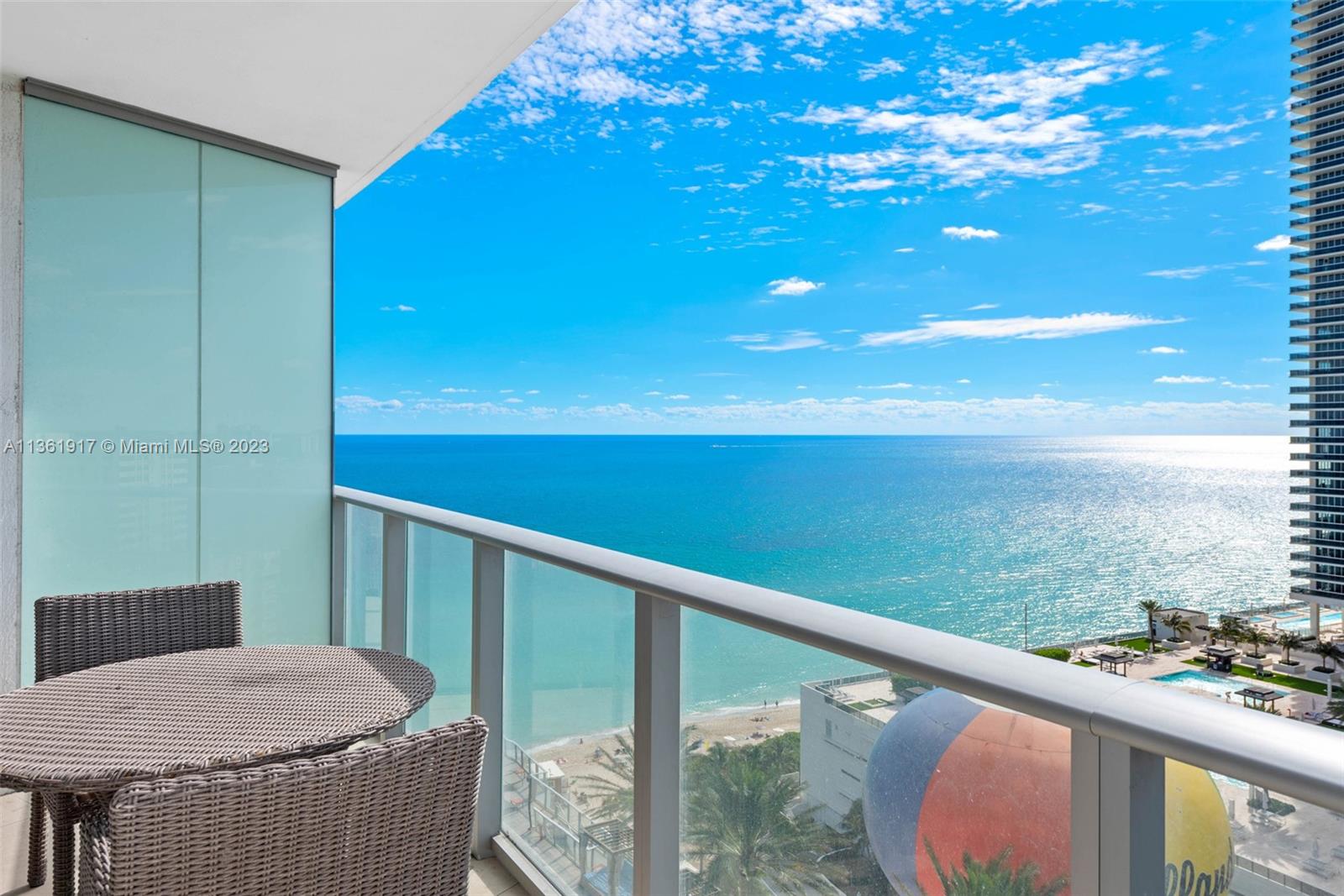 The Hyde Resort & Residences reimagines the modern American beach retreat. Globetrotting guests enjoy an elevated sundeck overlooking the Atlantic Ocean with private cabanas, infinity pool & fitness center. Enjoy this beautifully finished Turnkey 1/1 Residence with Direct Ocean Views! 

Five-Star Condo Hotel, Personal Concierge, and Room Service on demand. Experience the Resort Lifestyle with state of the art fitness center, spa and wellness programs. Enjoy dining at Terazzas and ETARU. Minutes to shopping, restaurants, night life and Gulf Stream Park and Casino. Can be rented daily, weekly or monthly with any company. Great for investors! Showings subject to vacancies.