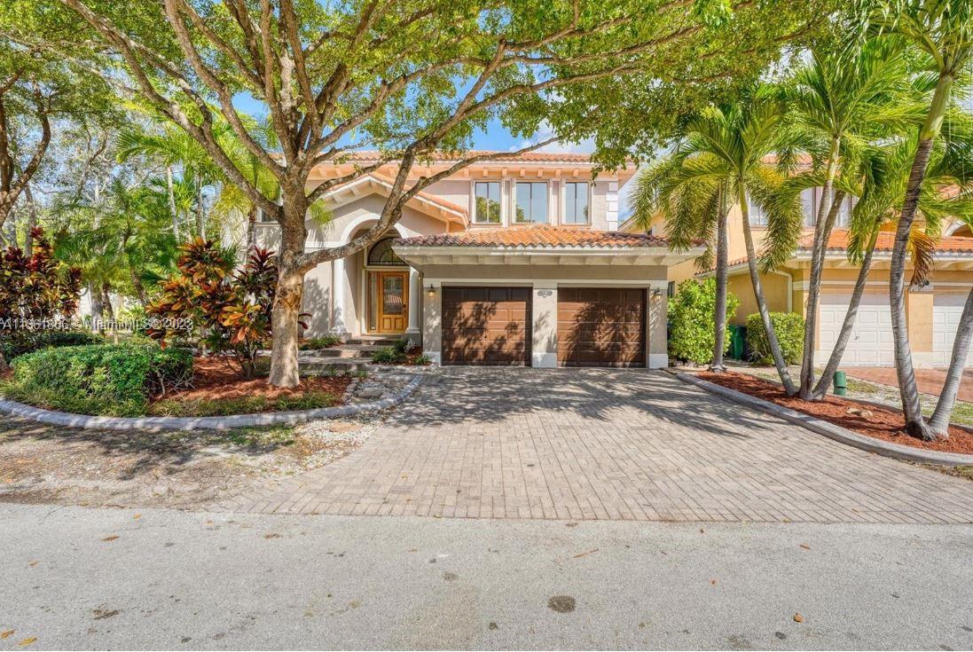 Wonderful 2 story home in the prestigious 24 hr Guard Gated Community of Cutler Cay. Oversize corner lot w/ great privacy. Crown Molding, High Ceilings, Accordion Shutters, Roof 2006, Gorgeous Travertine Marble & Hardwood Floors. 1st FLOOR: Formal Dining, Large Family & Living Room, Granite & Wood Kitchen w/ SS appliances & Breakfast area, 1 full bed (5th bed) & 1 full bath, laundry. Extra storage under stairs. 2ND FLOOR: Primary Suite w/ oversize sitting area, long balcony. 2nd bed has ensuite bath, 3rd & 4th Beds are Jack & Jill Style. Open Balcony. Community has luxurious clubhouse w/catering kitchen & modern lockers w/ showers, ballroom, resort style heated pool, 4 tennis courts, gym, sauna, yoga, basketball, kids playground.  Includes alarm, High speed cable Tv.