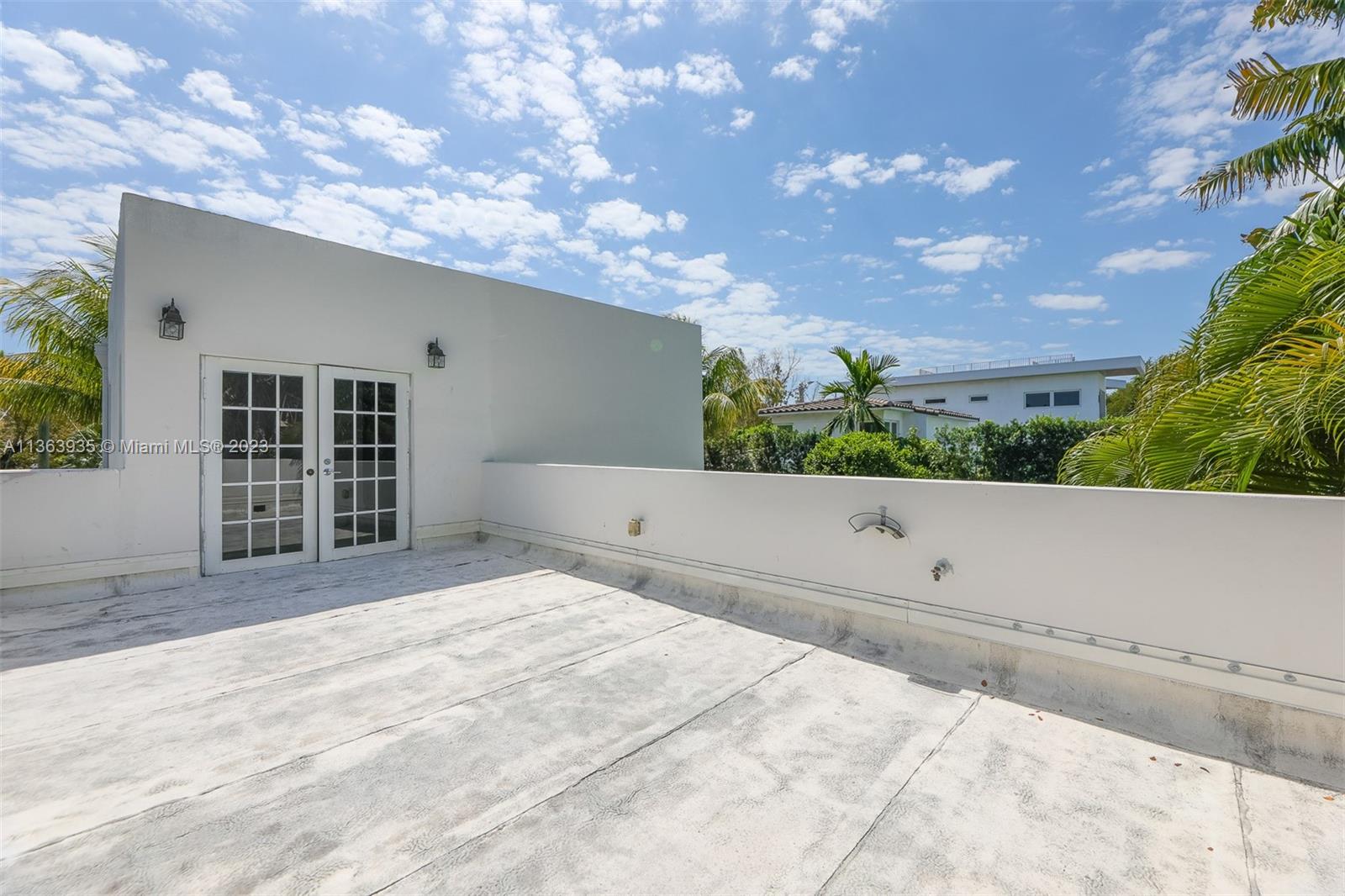 Balcony at master bedroom