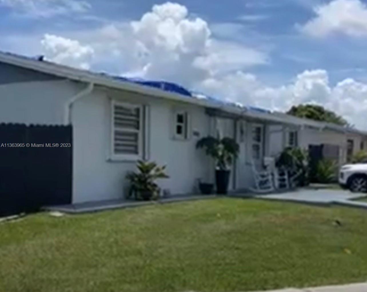 Interior fully renovated, looks spectacular. Corner lot with over ground pool. Minutes from Turnpike, malls, shops, and Baptist Hospital. Great A grade schools and charter schools. Family oriented neighborhood. You will have a brad new roof as it will replaced before closing at owner's expenses. For showing please call or text listing agent to schedule appt. 24 hrs previous notice.