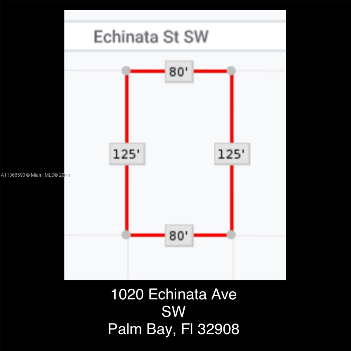 1020 ECHINATA ST SW, Palm Bay, FL 32908
