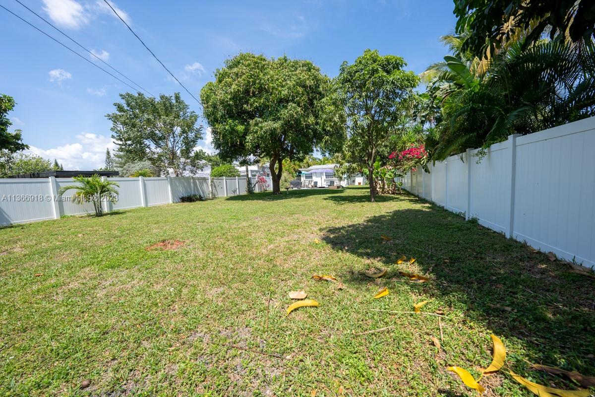 Huge patio and backyard.  Great for a pool, playing sports, and your pets.