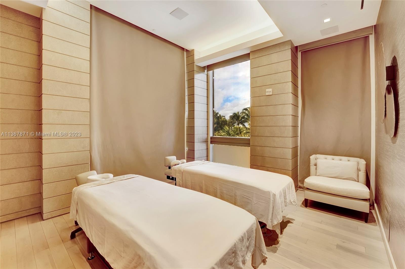 Enjoy a privately scheduled massage.